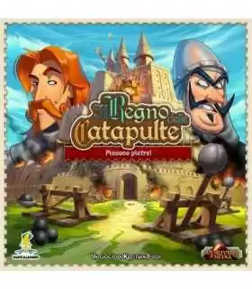 Il regno delle catapulte - Gioco da Tavolo Strategico per 2 Giocatori, Battaglie Medievali, 7 Anni, 25 Minuti di Divertimento