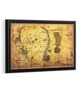 Il Signore degli Anelli: Mappa della Terra di Mezzo