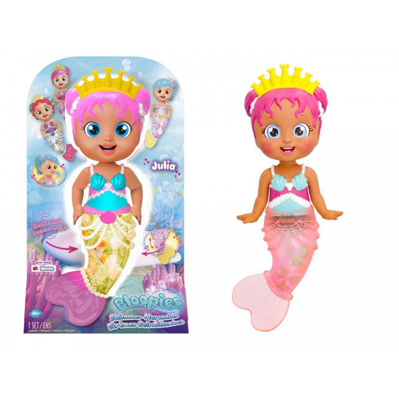IMC TOYS - Bloopies Shimmer Mermaids Julia - 917316