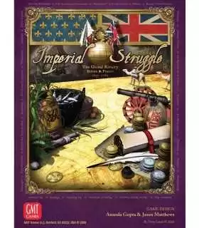Imperial Struggle - Gioco da Tavolo Strategico per 2 Giocatori, Rivalità Francia e Gran Bretagna, Durata 180 Minuti, GYF 8.5
