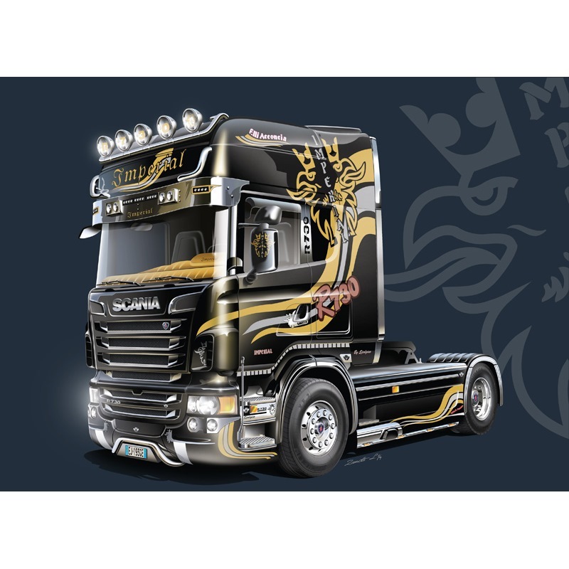 ITALERI 1/24 CAMION Scania R730 V8 Topline Imperial - [IT3883]