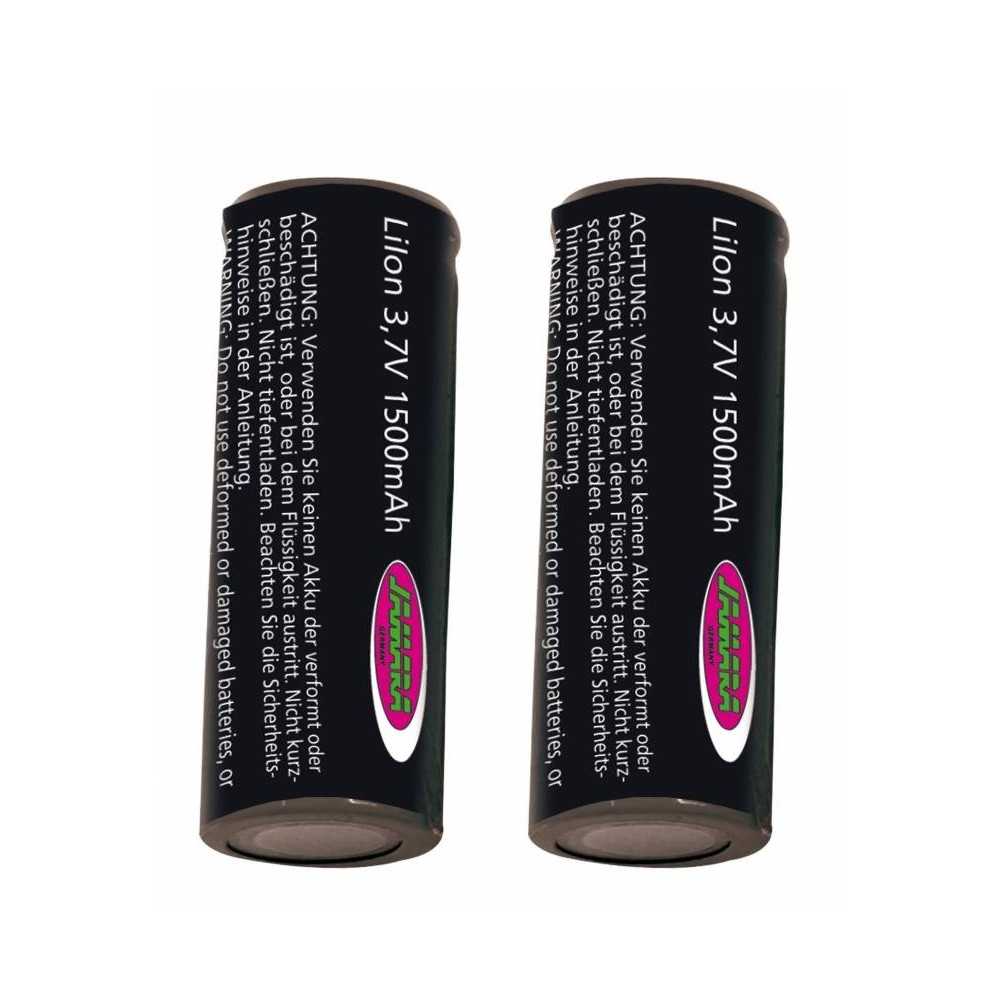 Jamara Batteria Lipo 3,7V 1500mAh 2 pezzi per Whelon (art. 505567)