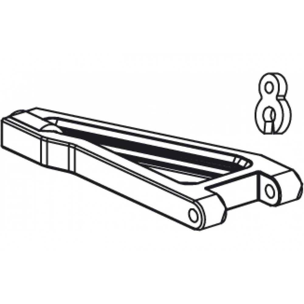 Jamara Braccetti anteriori superiori per Tiger / Cocoon 2 pezzi (art. 505099)