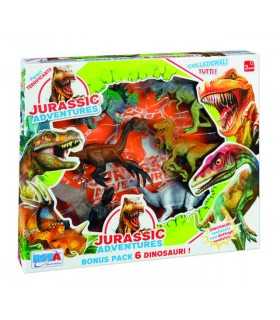 Jurassic Adventures - Playset 6 Dinosauri