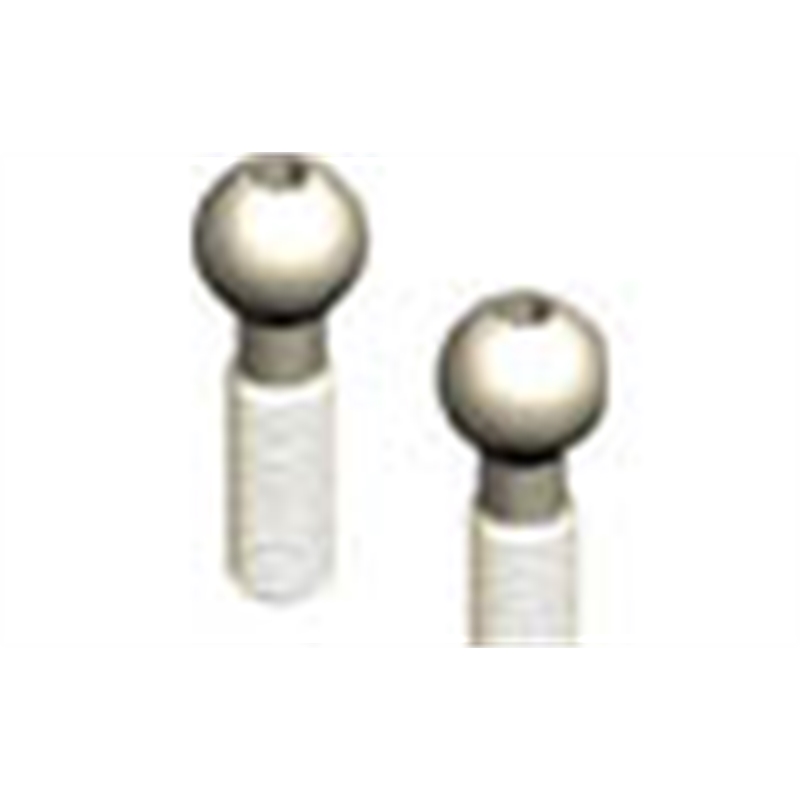 VITI SFERICHE SUPERLEGGERE IN TITANIO (2) MTX3 - [K1345]