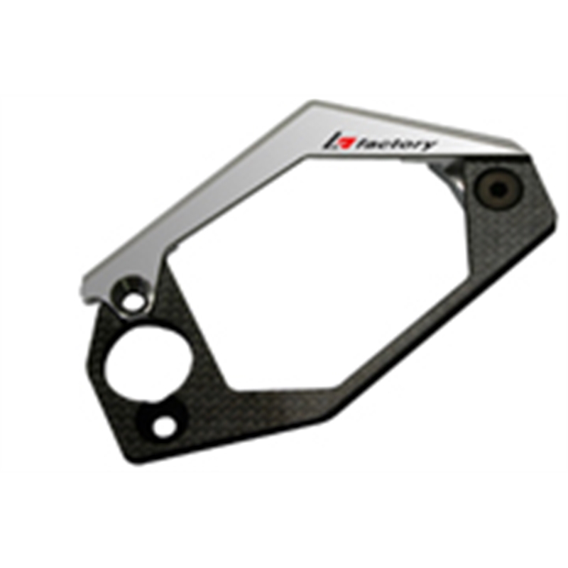 G4 SUPPORTO PIASTRA RADIO E LATERALE ALLUMINIO CARBONIO DESTRO (G4S/LEMANS) - [K14116]