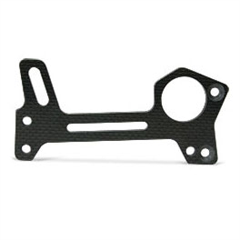 G4RS 2009 KF Piastrina irrigidimento laterale SX in carbonio - [K14242]