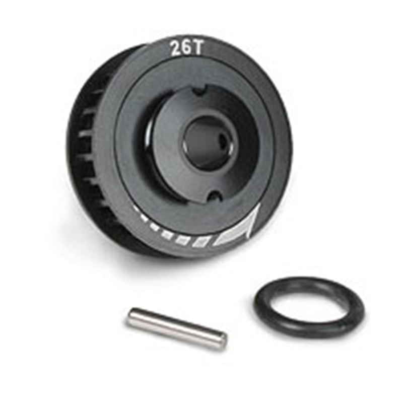 G4RS 2009 KF Puleggia in allum.Indurito 26T (laterale ant.) - [K14250]