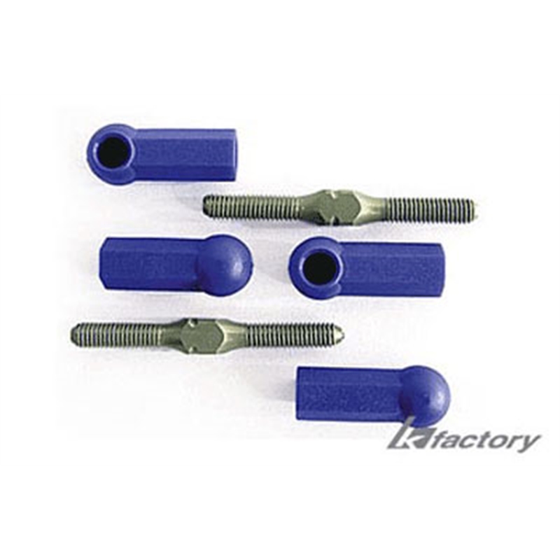 MINI-T TIRANTI STERZO (CONVERGENZA) REGOLABILI DX/SX IN ALLUMINIO INDURITO - [K1719]