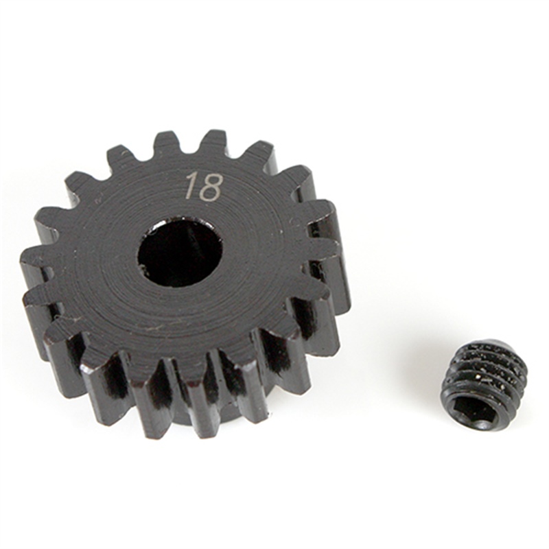 K-Factory pignone 18T M1 5mm in acciaio per elettrico - [K6602-18]