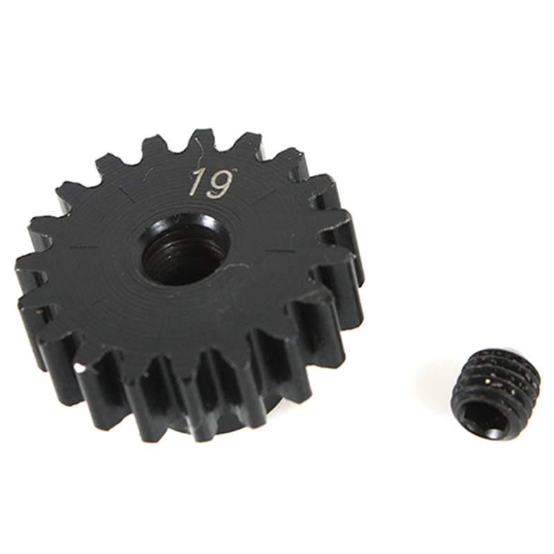 K-Factory pignone 19T M1 5mm in acciaio per elettrico - [K6602-19]
