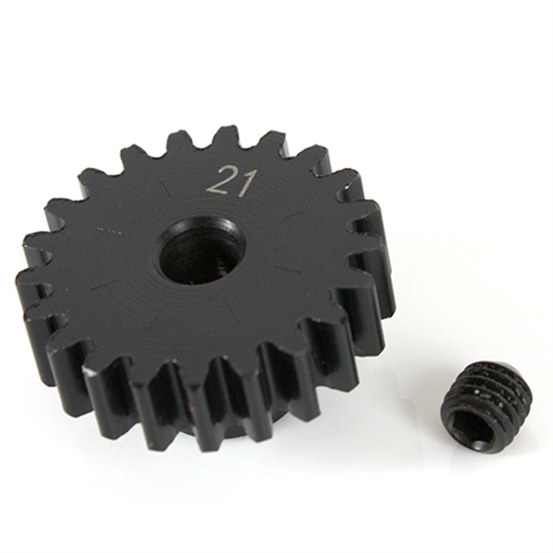 K-Factory pignone 21T M1 5mm in acciaio per elettrico - [K6602-21]