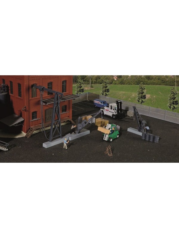 KIBRI 38101 Scala HO Set per la fabbrica e magazzino merci