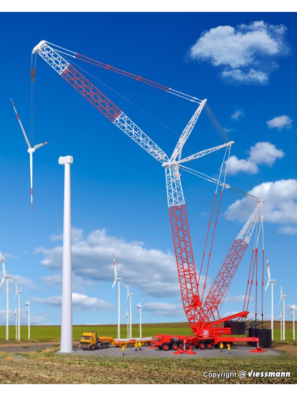 KIBRI 13016 Scala HO Grande grù Liebherr LG 1800