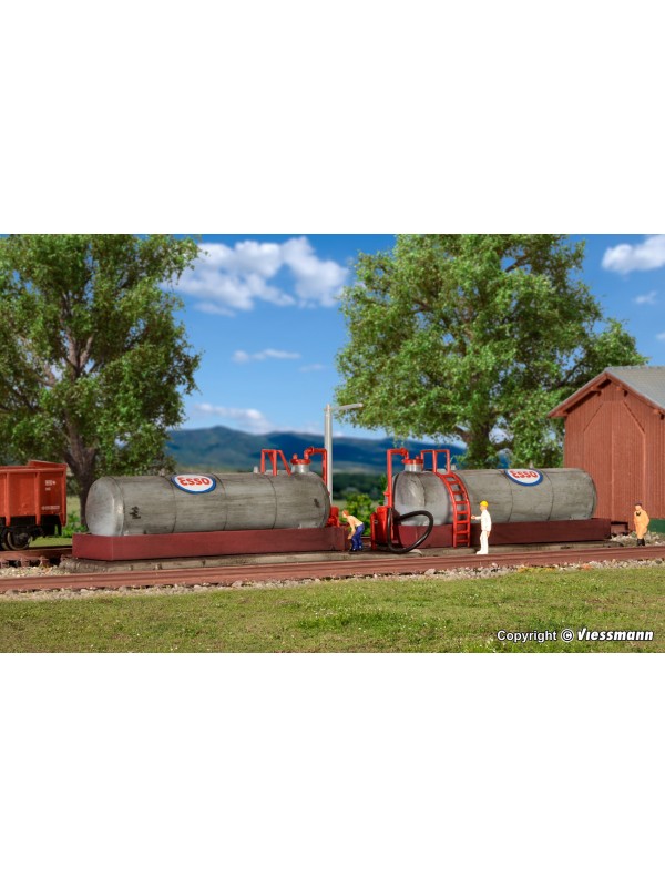 KIBRI 37430 Scala N Stazione di rifornimento per locomotive Diesel