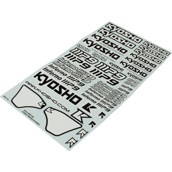 Kyosho MP9 TKI4 IFD403W Scheda adesiva