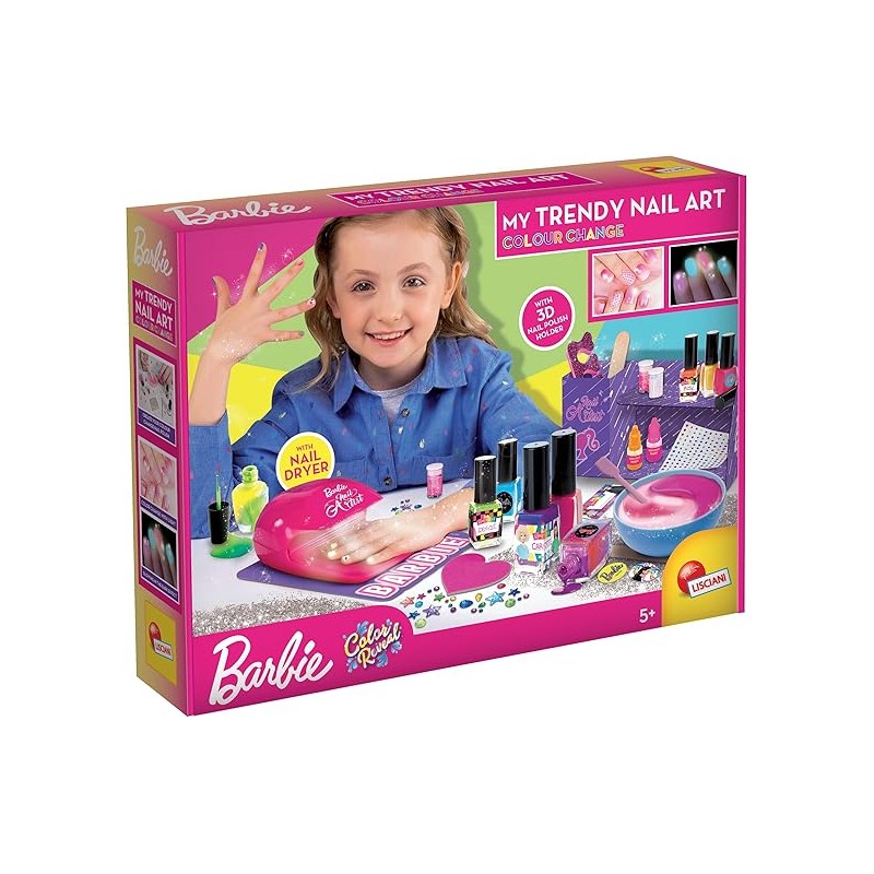 LISCIANIGIOCHI - Barbie My Trend Nail Art - 102747