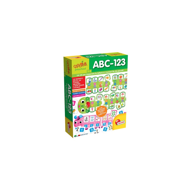 LISCIANIGIOCHI - Carotina ABC-123 - 60863