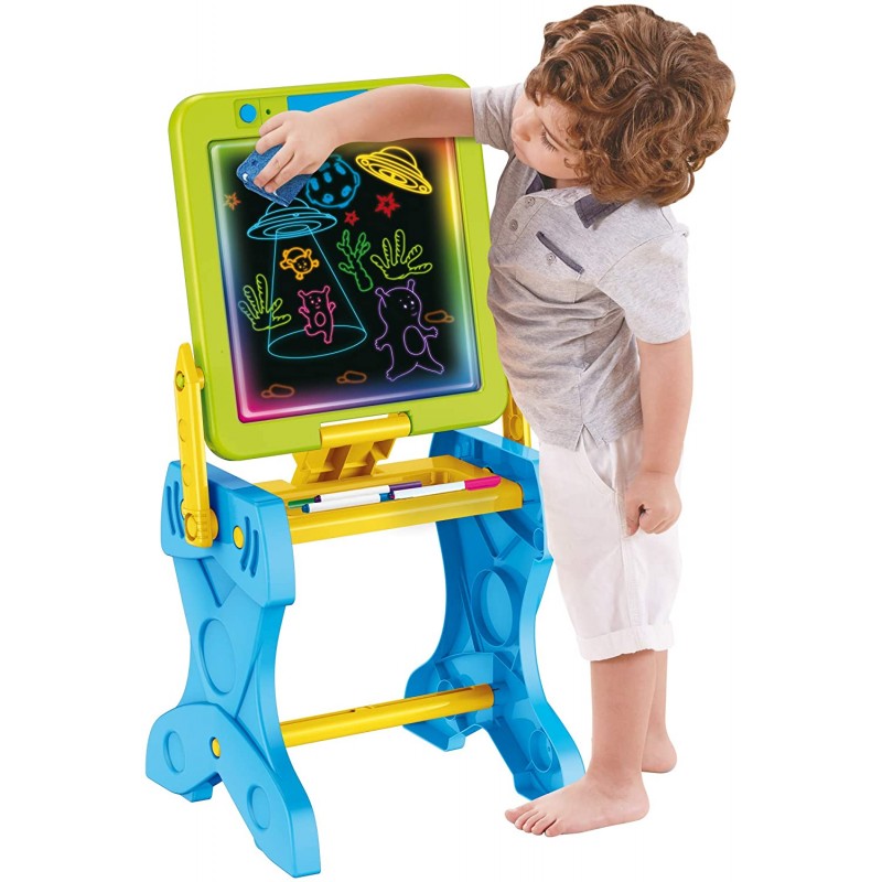 LISCIANIGIOCHI - Carotina Banchetto Lavagna Led 3 in1 - 97142