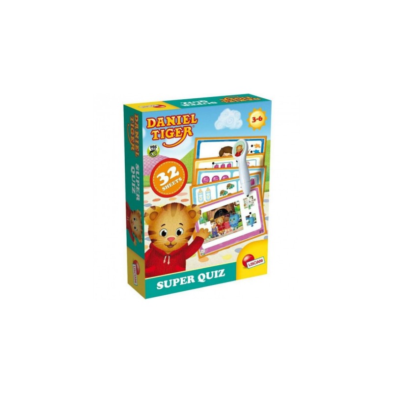 LISCIANIGIOCHI - Daniel Tiger Super Quiz - 56552