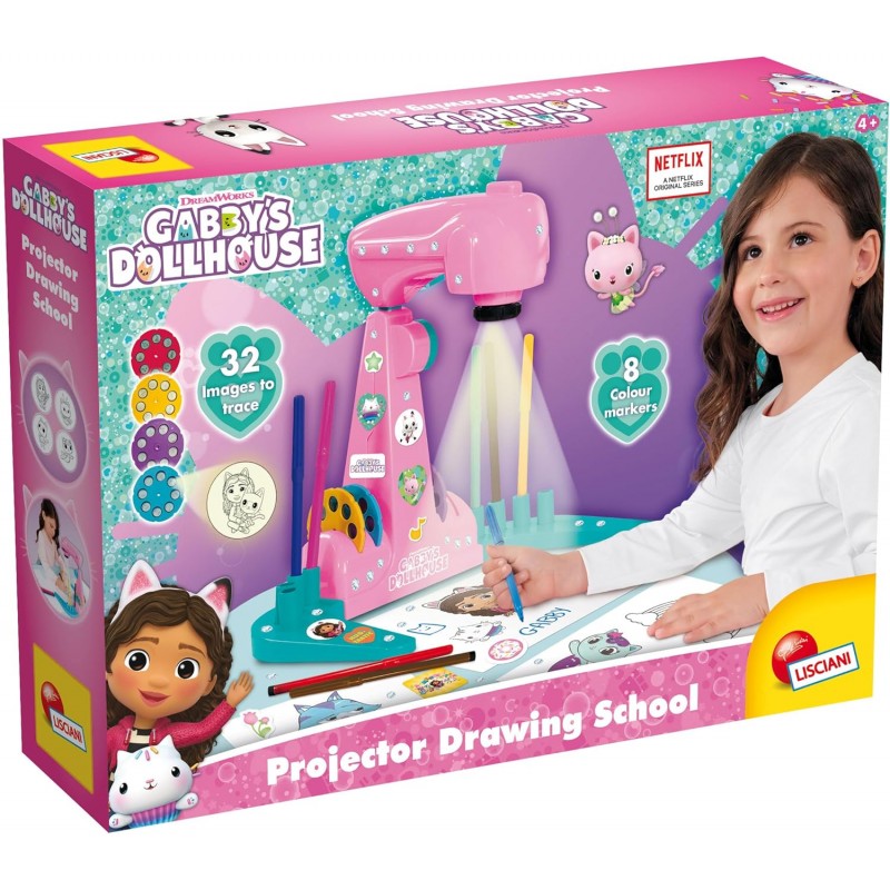 LISCIANIGIOCHI - Gabby's Dollhouse Proiettore Luminoso - 106936