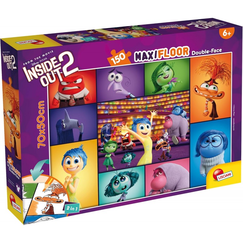 LISCIANIGIOCHI - inside Out 2 Puzzle 150 Pezzi - 109814