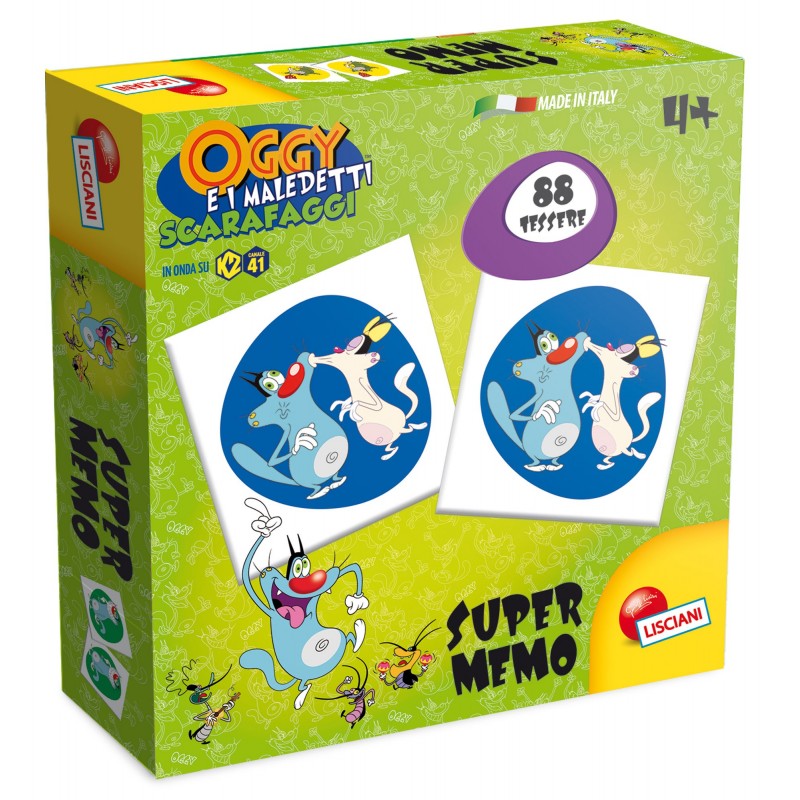 LISCIANIGIOCHI - Memo Oggy e i Maledetti Scarafaggi - 52769