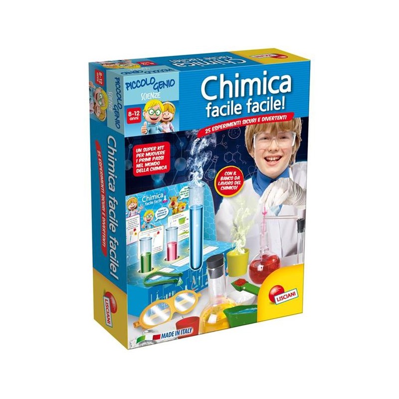 LISCIANIGIOCHI - Piccolo Genio Chimica Facile Facile! - 48977
