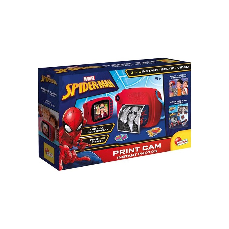 LISCIANIGIOCHI - Spiderman Macchina Fotografica Istantanea - 104024