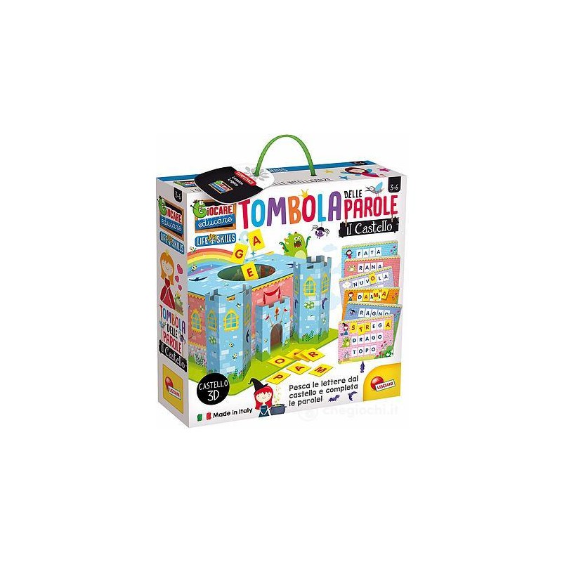 LISCIANIGIOCHI - Tombola delle Parole, il Castello - 72620