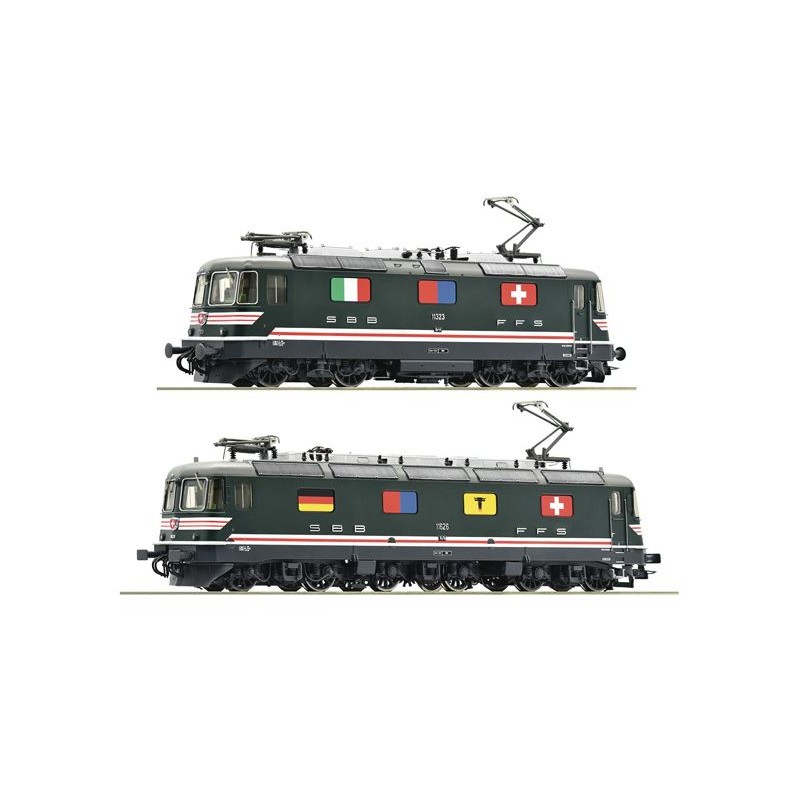 Locomotiva elettrica a doppia trazione RE10/10. ROCO 71414