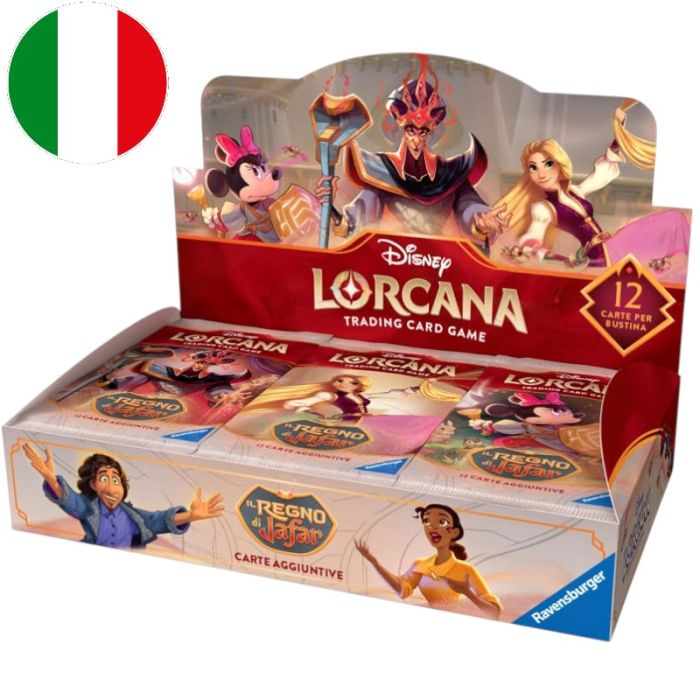 Lorcana - Il Regno di Jafar - Box da 24 Booster Pack | Mythic Bundle