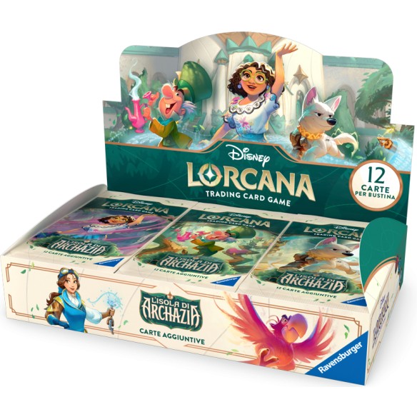 Lorcana - L'Isola di Archazia - Booster Pack Display da 24 Buste (ITA)