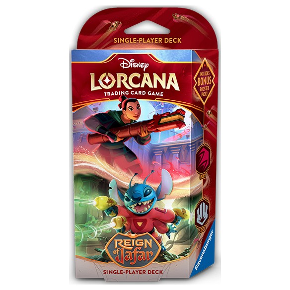 Lorcana - Reign of Jafar - Starter Deck Ruby/Steel (ENG)