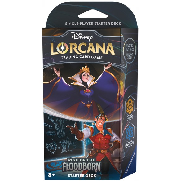 Lorcana - Rise of the Floodborn - Amber/Sapphire Starter Deck (ENG)