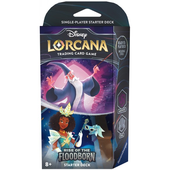 Lorcana - Rise of the Floodborn - Amethyst/Steel Starter Deck (ENG)