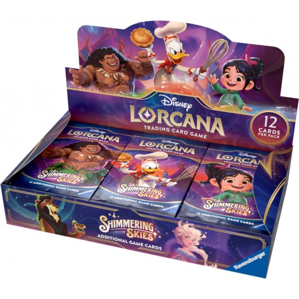 Lorcana - Shimmering Skies - Booster Pack Display da 24 Buste (ENG)