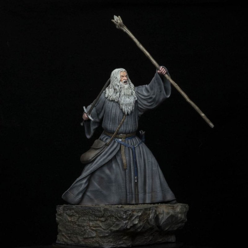 Lord of the Rings PVC Figure Gandalf in Moria 18 cm