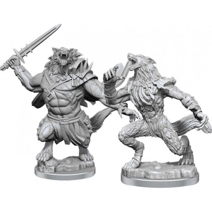 Lupi Mannari (Arlinn Kord & Tovolar) - 2 Miniature Magic the Gathering W04