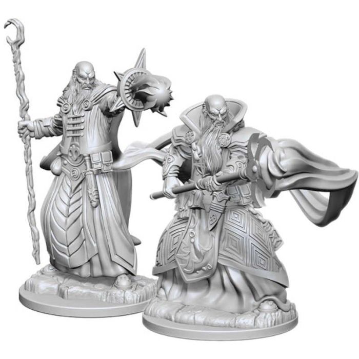 Mago Umano - 2 Miniature D&D Nolzur's Marvelous