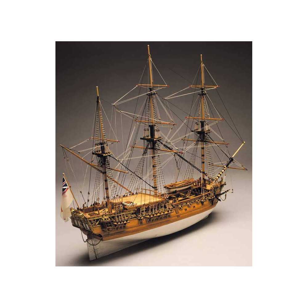 Mantua Model Royal Caroline del 1749 lunghezza 830mm scala 1/47 kit di montaggio (art. 750)