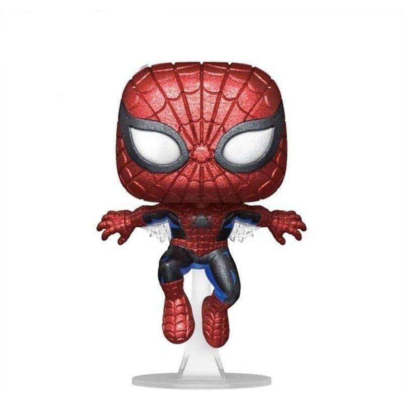 Marvel 80th Anniversary POP! Vinyl Figure Spider-Man(DGLT) 9 cm