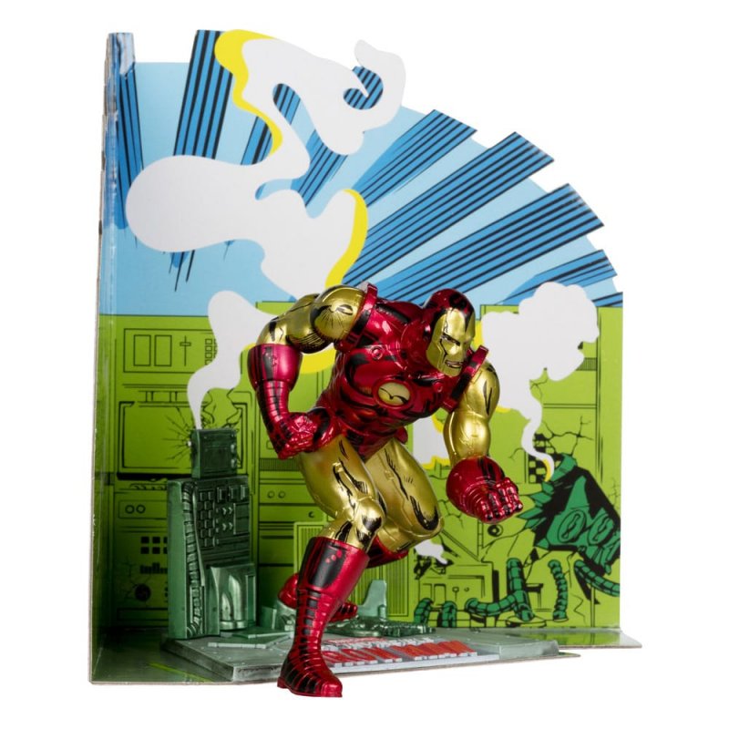 Marvel PVC Statue 1/10 Iron Man (The Invincible Iron Man no.126) 11 cm