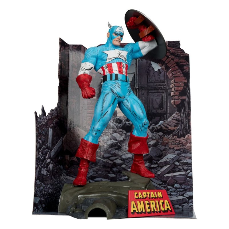 Marvel PVC Statue 1/6 Captain America (The Amazing Spider-Man no.323) 28 cm