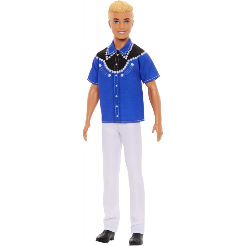 MATTEL - Barbie Ken Fashionistas con Camicia Western - DWK44