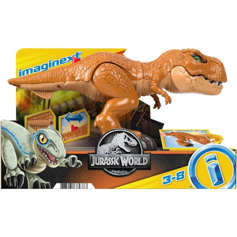 MATTEL - Imaginext Jurassic World Dinosauro T-Rex - HFC04