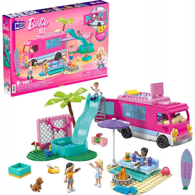 MATTEL - Mega Bloks Barbie Dream Camper - HPN80