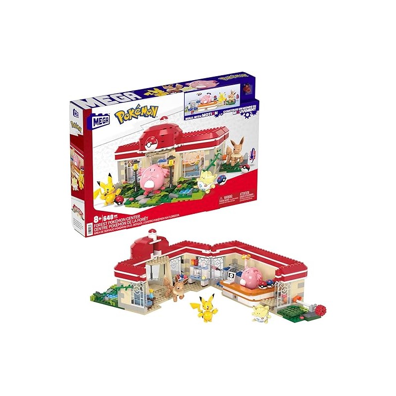 MATTEL - Mega Bloks Pokemon Centro - HNT93