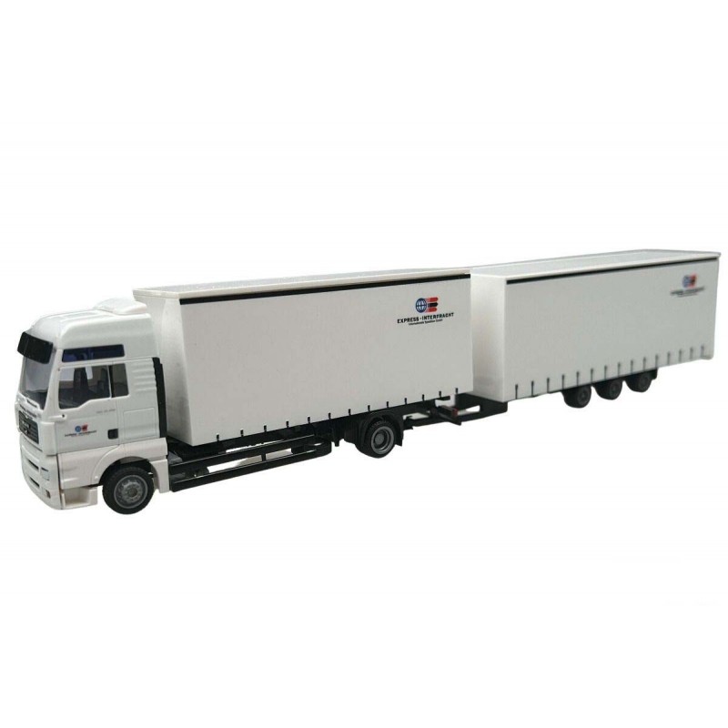 MAN TGA con doppio rimorchio. AWM-Automodelle 76255