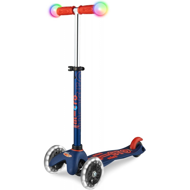 MICRO - Monopattino Mini Deluxe LED Blu Navy - 42015